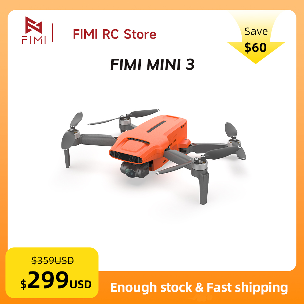 FIMI MINI 3 Camere Drone 4K 60 - Jjrc Drone X12 评论和价格